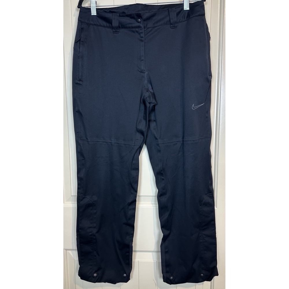 Nike Golf Storm Fit Women's Black Waterproof Golf Pants taped seams sz M‎